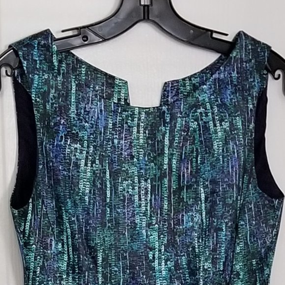 Zara sequin print evening dress - Picture 6 of 8